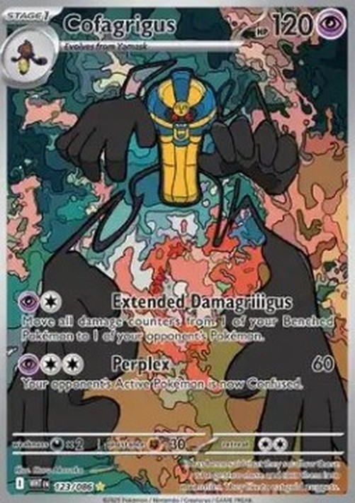 Pokemon Cofagrigus (WHT 123)