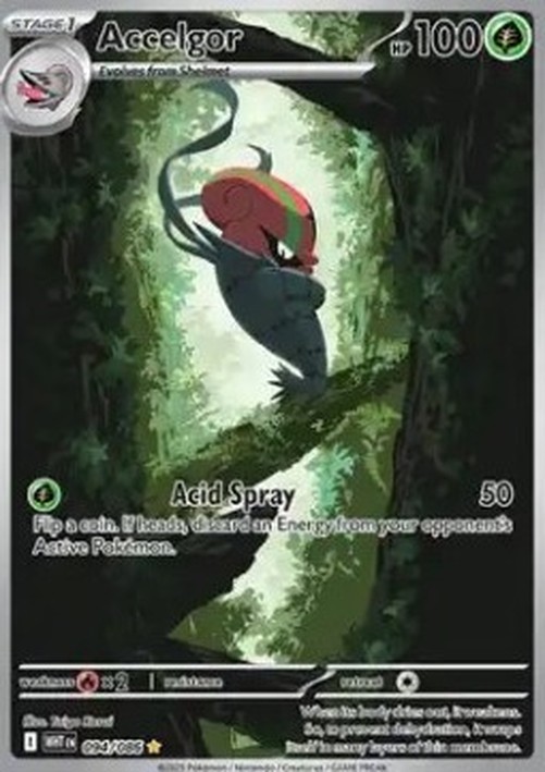 Pokemon Accelgor  (WHT 094)