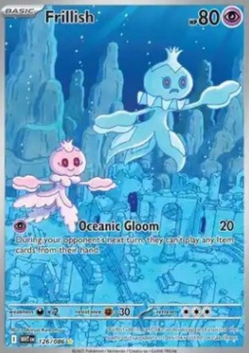Pokemon Frillish (WHT 126)