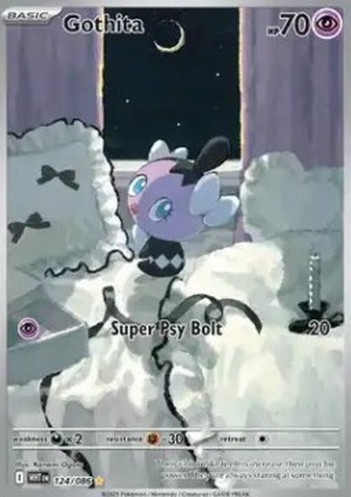 Pokemon Gothita (WHT 124)