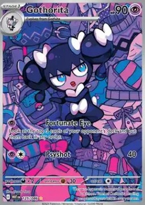Pokemon Gothorita  (WHT 125)