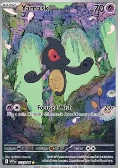 Pokemon Yamask  (WHT 122)