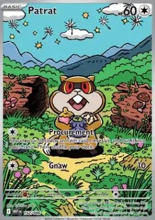 Pokemon Patrat (WHT 152)