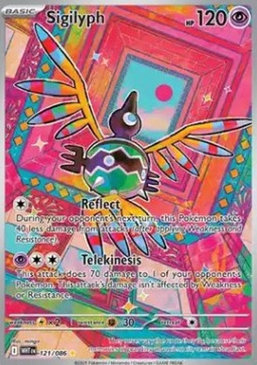 Pokemon Sigilyph (WHT 121)