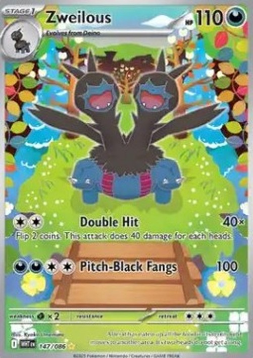Pokemon Zweilous  (WHT 147)