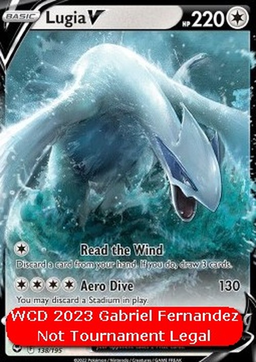 Pokemon Lugia V  (WCD23 SIT 138)