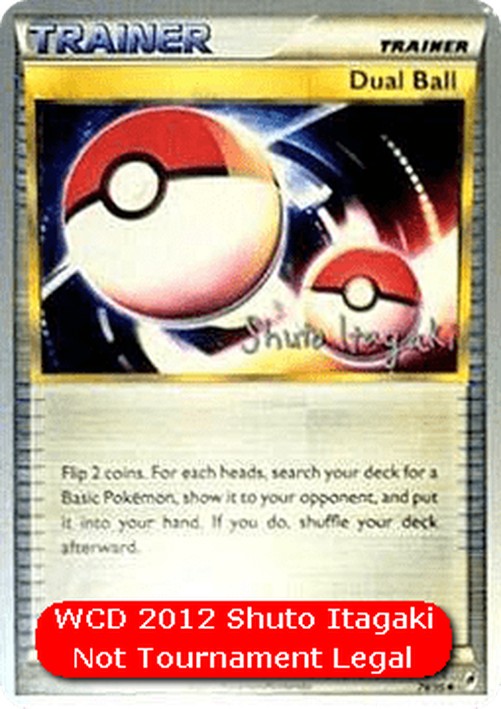 Pokemon Dual Ball (WCD12 CL 78)