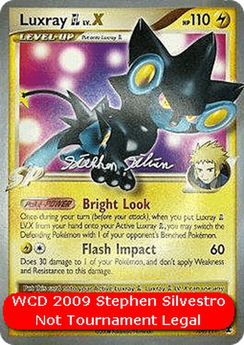 Pokemon Luxray [GL] LV.X  (WCD09 RR 109)