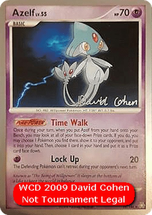 Pokemon Azelf Lv.55  (WCD09 LA 19)