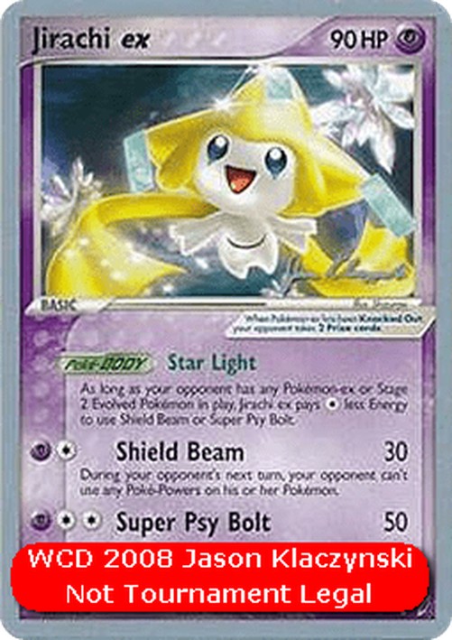 Pokemon Jirachi ex (WCD08 CG 94)