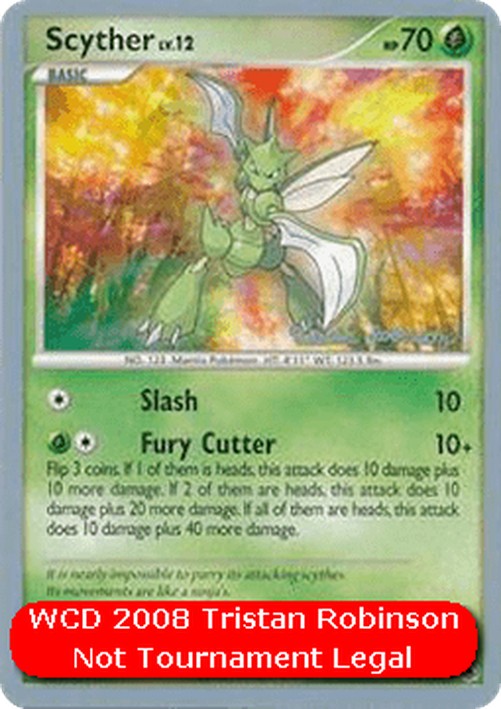 Pokemon Scyther Lv.12 (WCD08 MD 46)