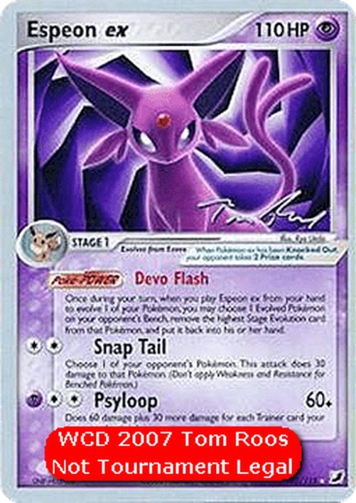 Pokemon Espeon ex (WCD07 UF 102)
