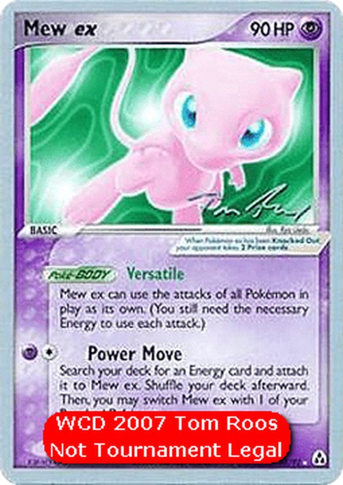 Pokemon Mew ex (WCD07 LM 88)