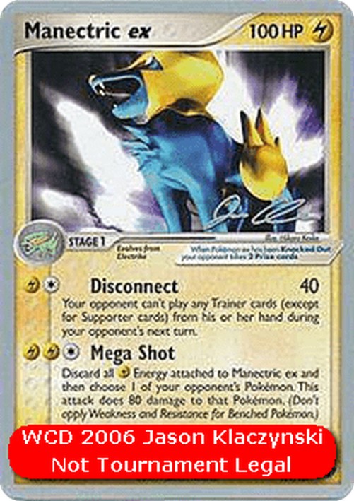 Pokemon Manectric ex (WCD06 DX 101)