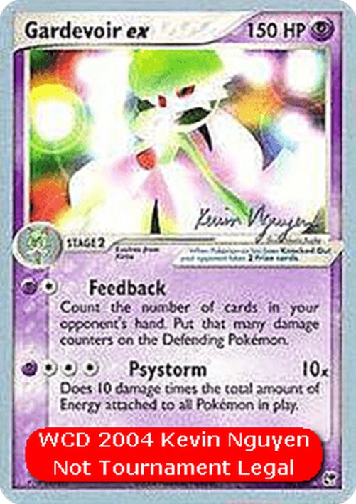 Pokemon Gardevoir ex  (WCD04 SS 96)