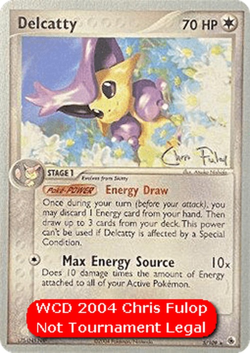 Pokemon Delcatty  (WCD04 RS 5)