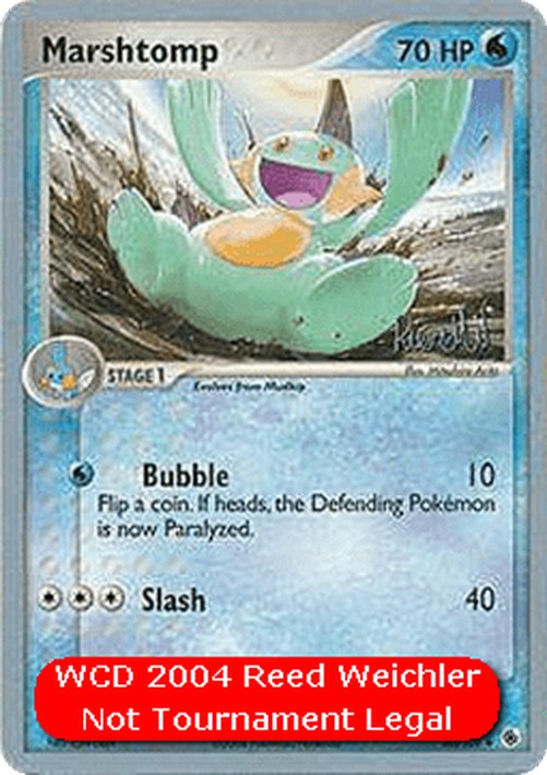 Pokemon Marshtomp (WCD04 RS 40)