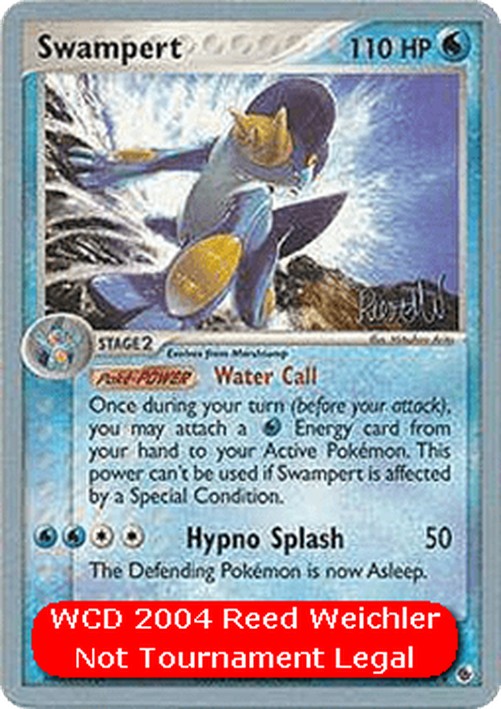 Pokemon Swampert (WCD04 RS 13)