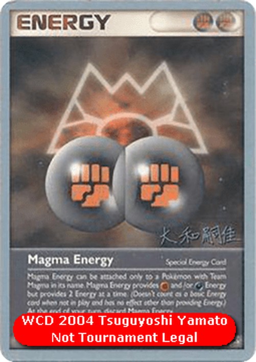 Pokemon Magma Energy (WCD04 MA 87)