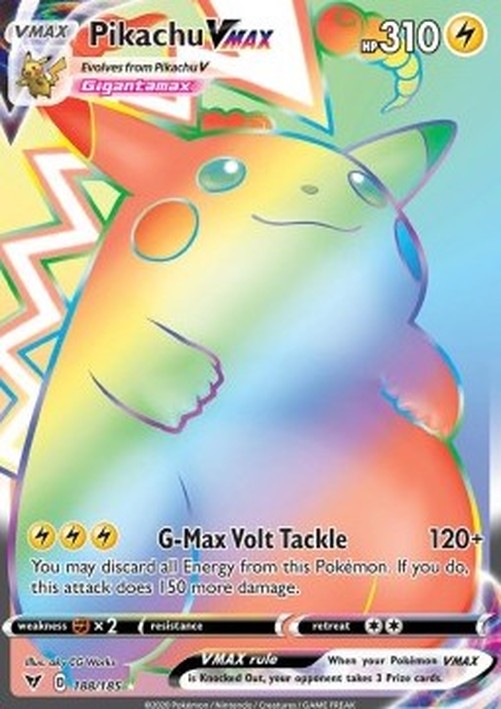 Pokemon Pikachu VMAX  (VIV 188)