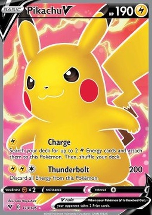 Pokemon Pikachu V  (VIV 170)