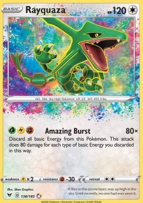 Pokemon Rayquaza  (VIV 138)