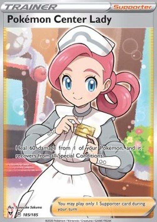 Pokemon Pokémon Center Lady (VIV 185)