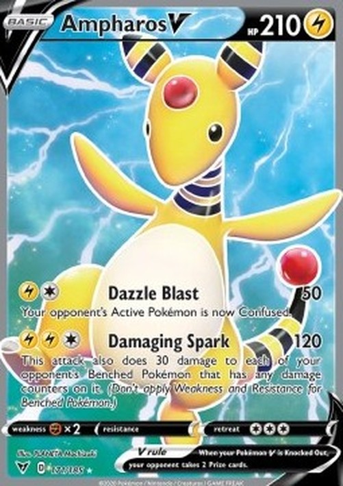 Pokemon Ampharos V (VIV 171)