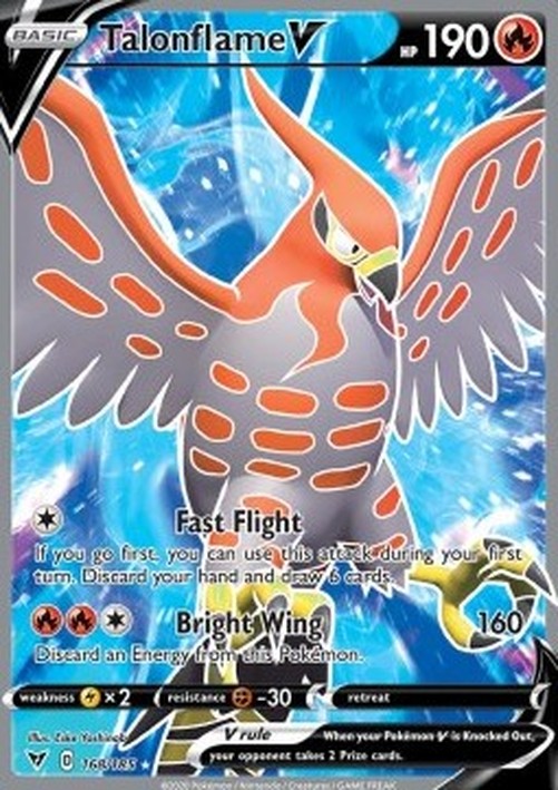 Pokemon Talonflame V (VIV 168)