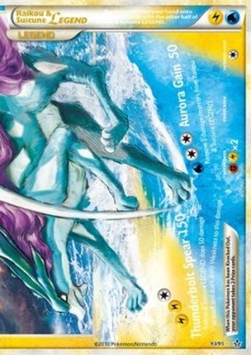 Pokemon Raikou & Suicune LEGEND  (UL 93)