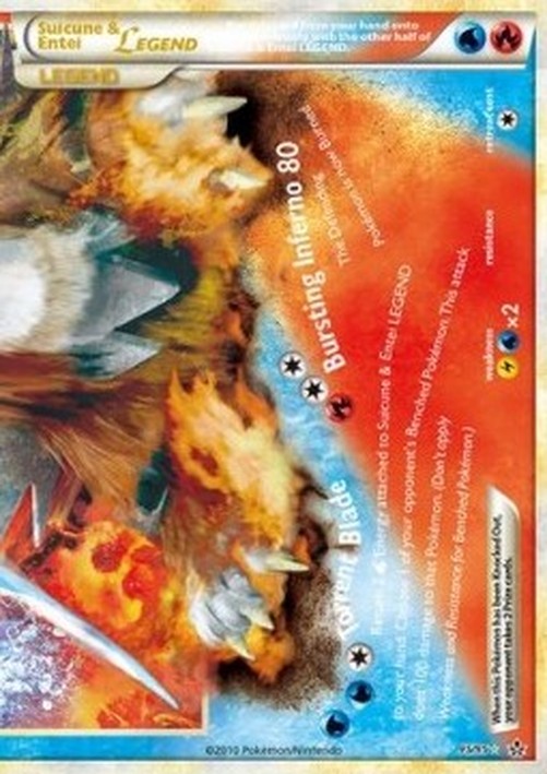 Pokemon Suicune & Entei LEGEND  (UL 95)