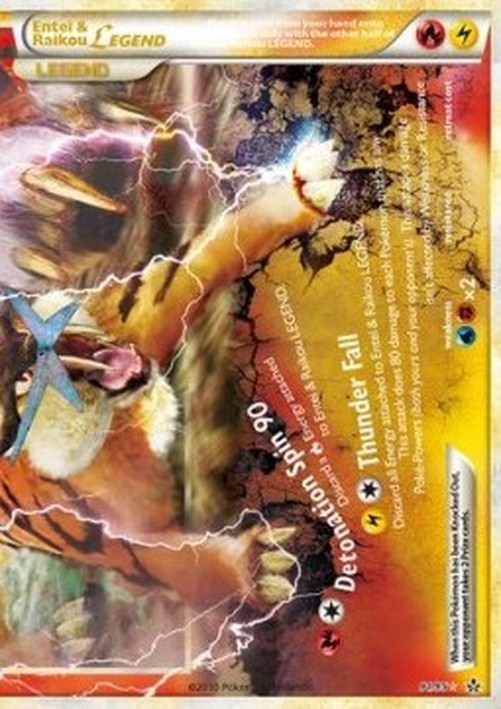 Pokemon Entei & Raikou LEGEND  (UL 91)