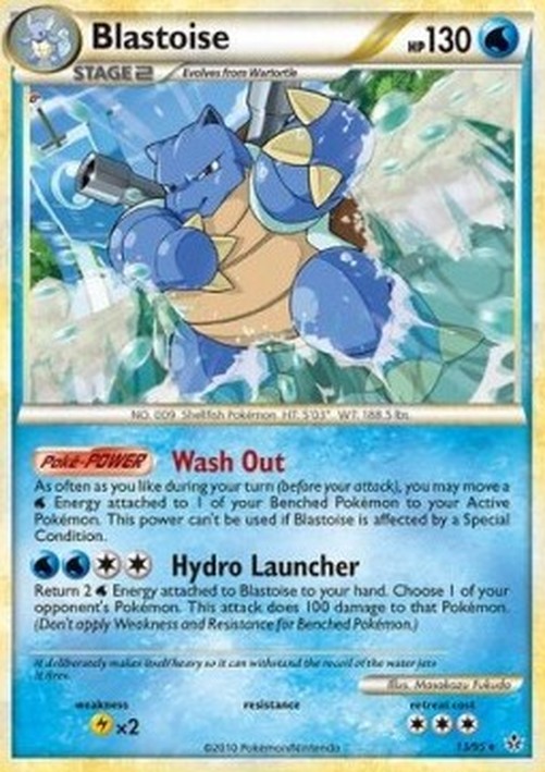Pokemon Blastoise  (UL 13)
