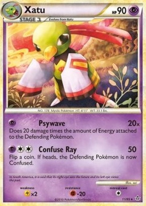 Pokemon Xatu  (UL 11)