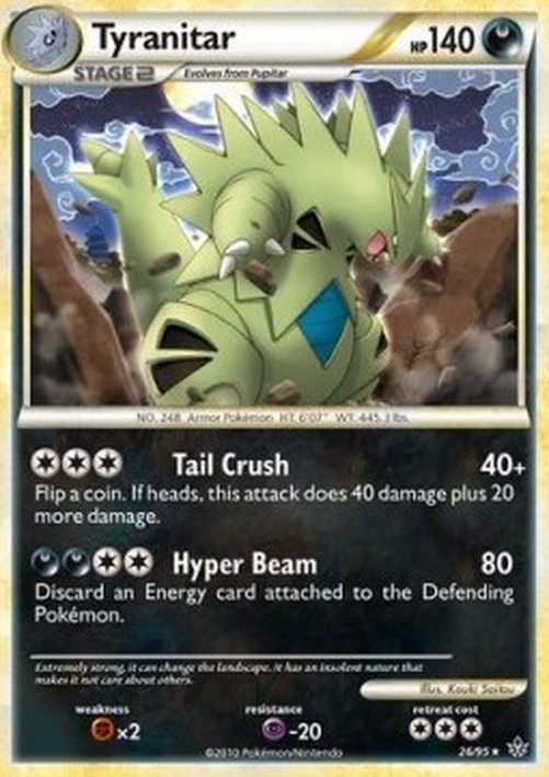 Pokemon Tyranitar  (UL 26)