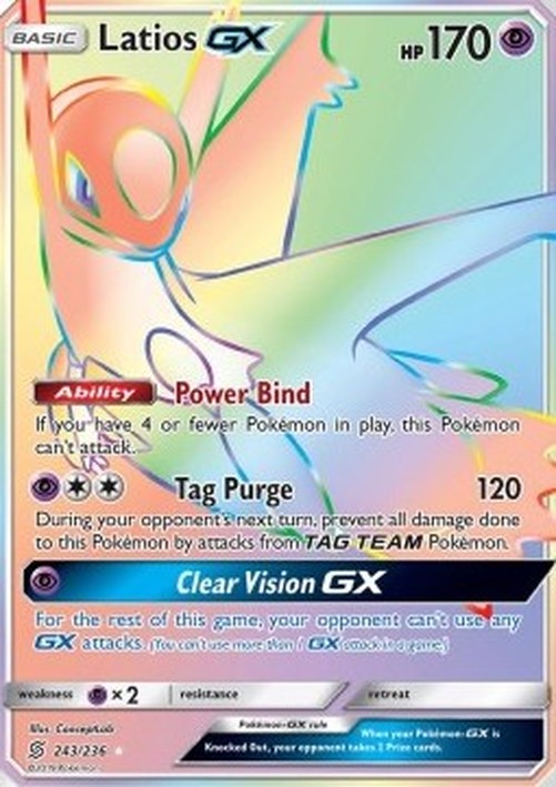 Pokemon Latios GX  (UNM 243)