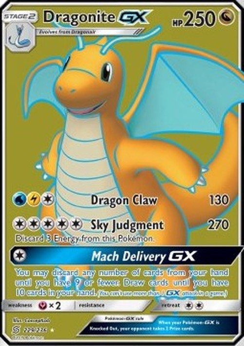 Pokemon Dragonite GX (UNM 229)