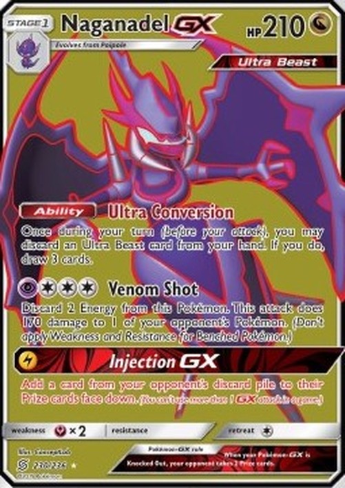 Pokemon Naganadel GX (UNM 230)