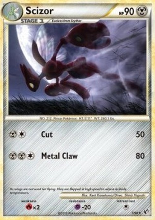 Pokemon Scizor (UD 7)