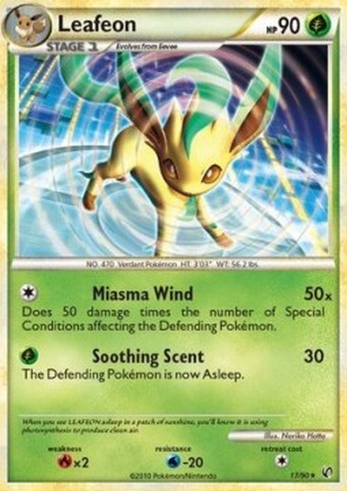 Pokemon Leafeon (UD 17)