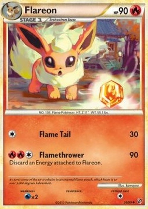 Pokemon Flareon  (UD 26)