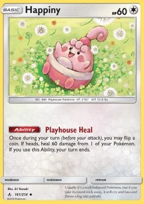 Pokemon Happiny  (UNB 161)