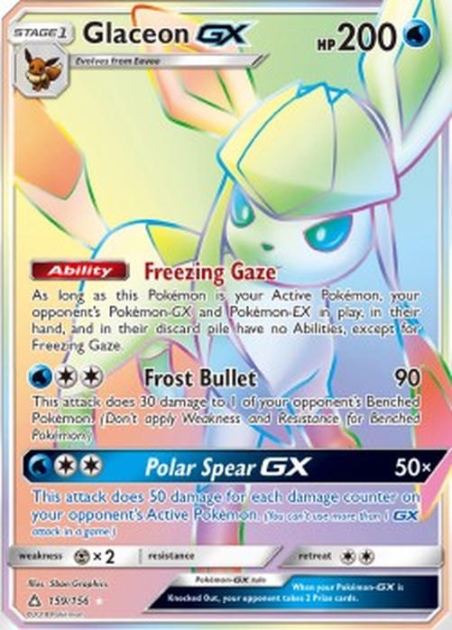 Pokemon Glaceon GX (UPR 159)