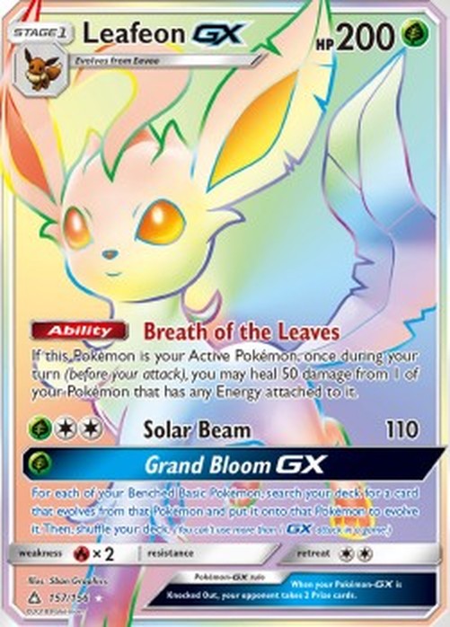 Pokemon Leafeon GX  (UPR 157)
