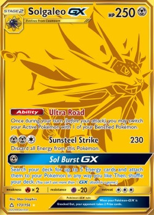 Pokemon Solgaleo GX  (UPR 173)