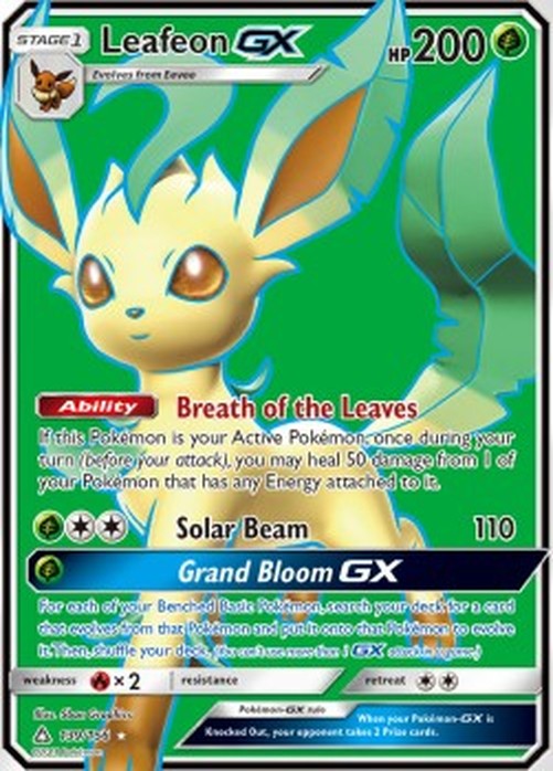 Pokemon Leafeon GX (UPR 139)