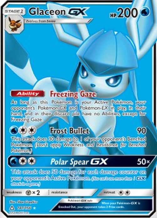 Pokemon Glaceon GX (UPR 141)