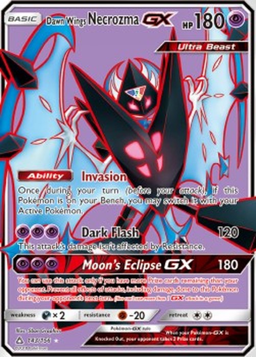 Pokemon Dawn Wings Necrozma GX  (UPR 143)