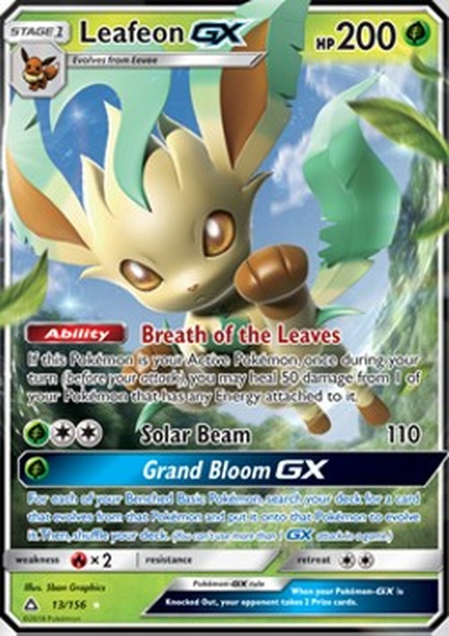 Pokemon Leafeon GX  (UPR 13)