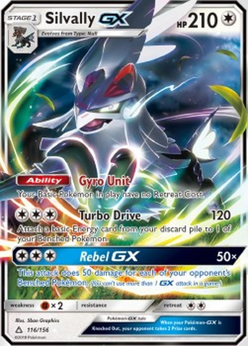 Pokemon Silvally GX  (UPR 116)